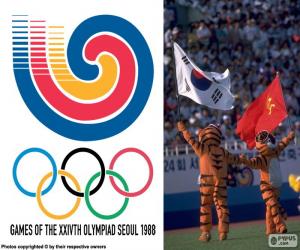 пазл Олимпийских игр в Сеуле 1988 года